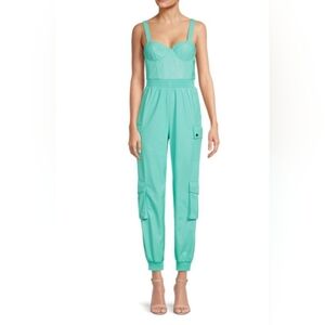 Alice + Olivia Frida Cargo Jumpsuit Sz. 2 New With Tags